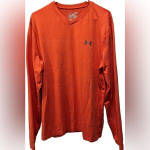 Under Armour Men's Vibrant Orange Coldgear Shirt